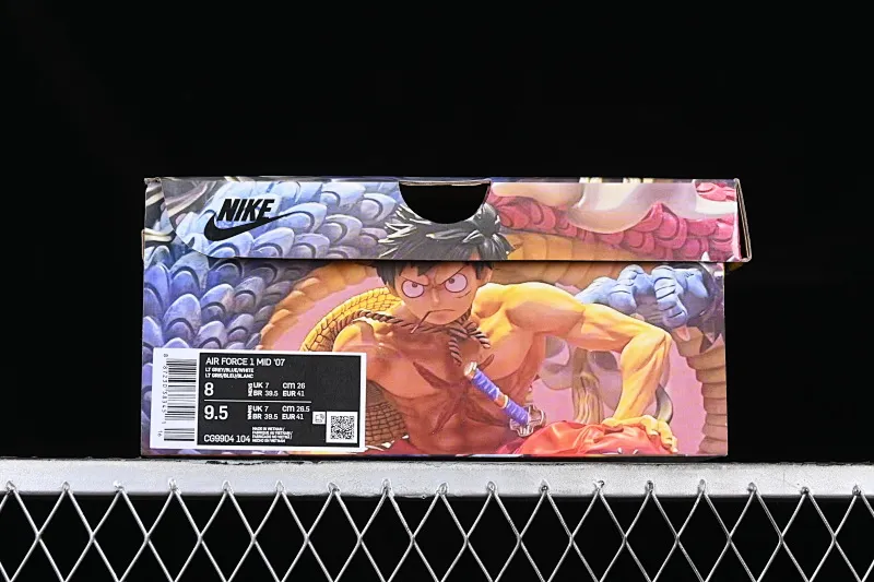 All categories Nk Air Force 1 Air Force series Nk Air Force 1 Mid Air Force mid-top Nk Air Force 1'07 Mid light blue suede Air Force One mid-top casual sneakers CG9904-104
